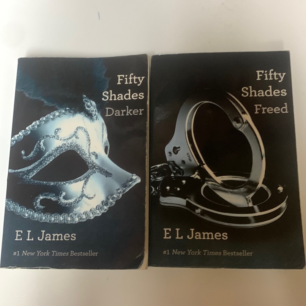 FIFTY SHADES DARKER AND FREED BOOKS